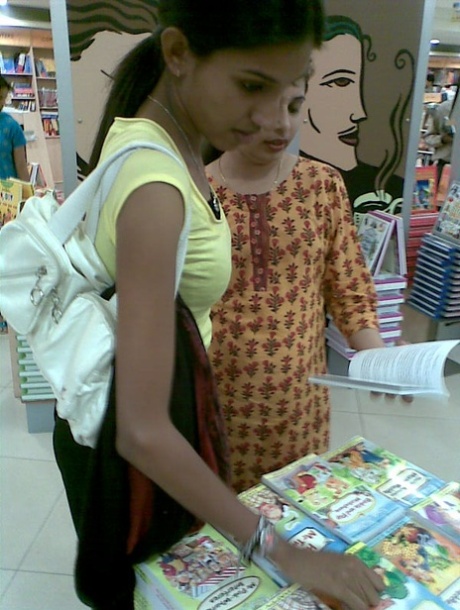 Indian female is caught in her underwear while trying on different outfits 66964004